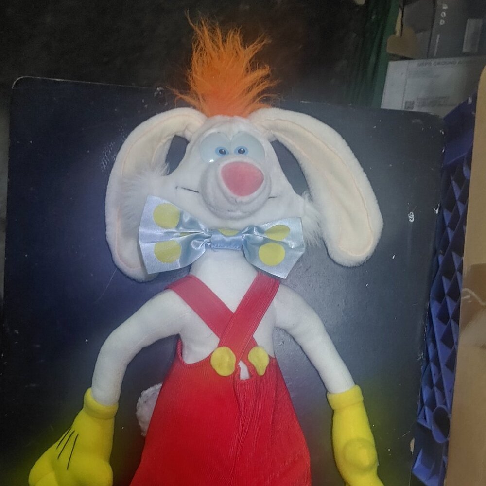 Roger rabbit 1988 movie plushie doll